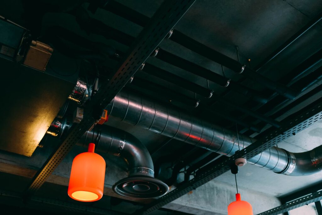 Clean residential air ducts in a ceiling — SEO for air duct cleaning companies by Websza
