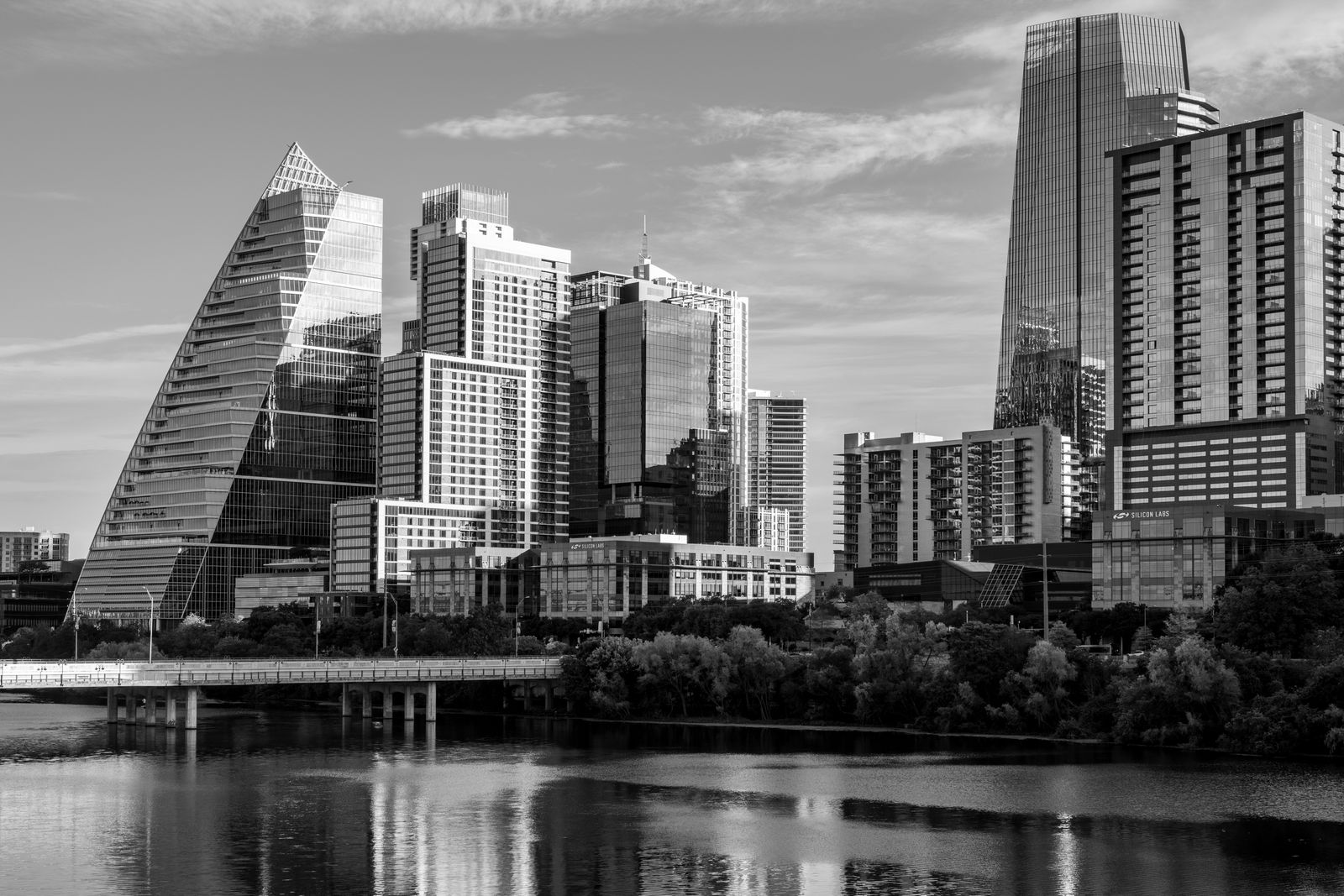 Downtown Austin Texas skyline - local SEO services for Austin businesses by Websza
