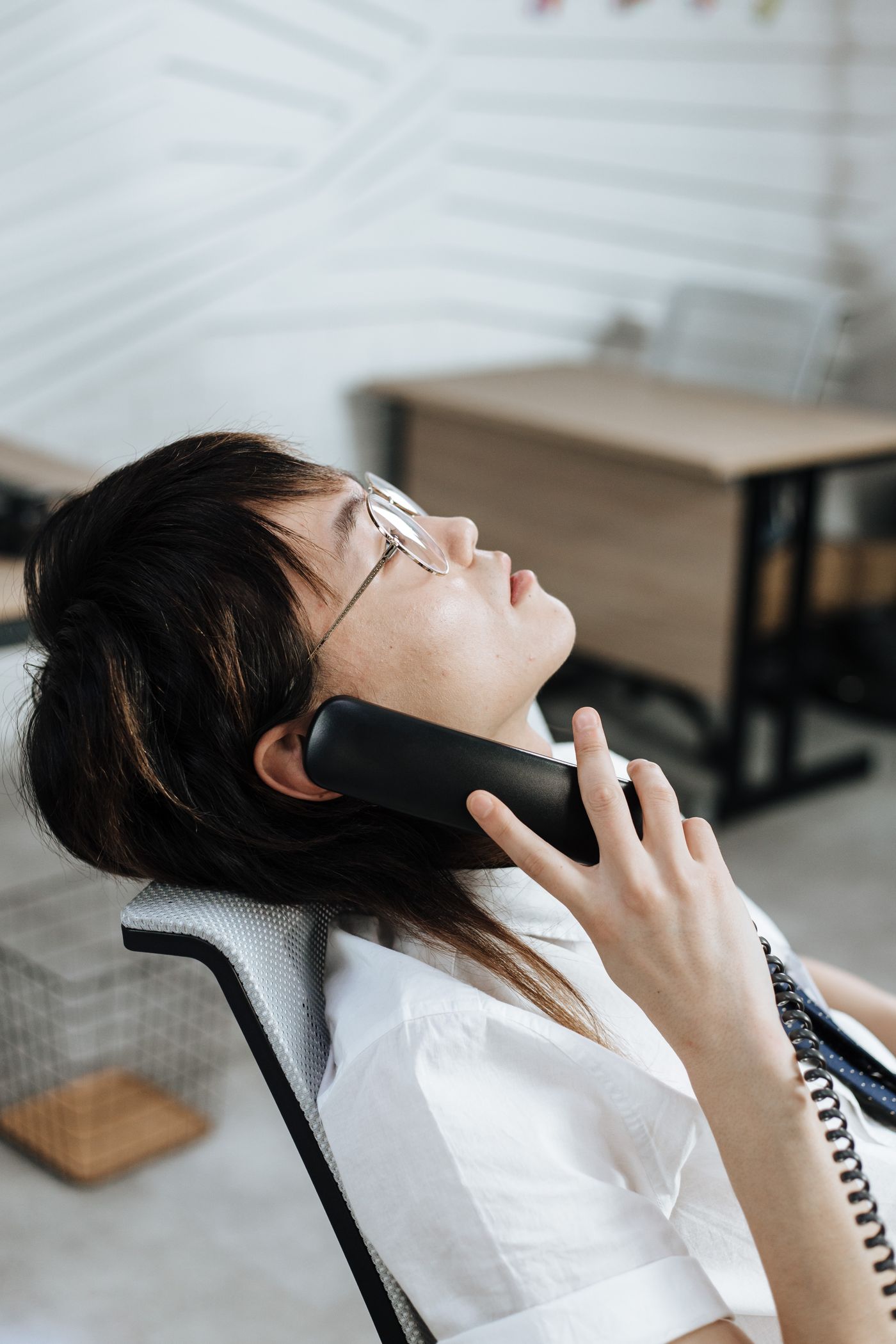 Team member booking a customer phone call - lead generation results for local businesses