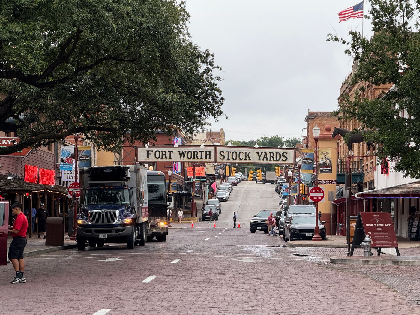 Historic Fort Worth Stockyards street view - local SEO results across Fort Worth