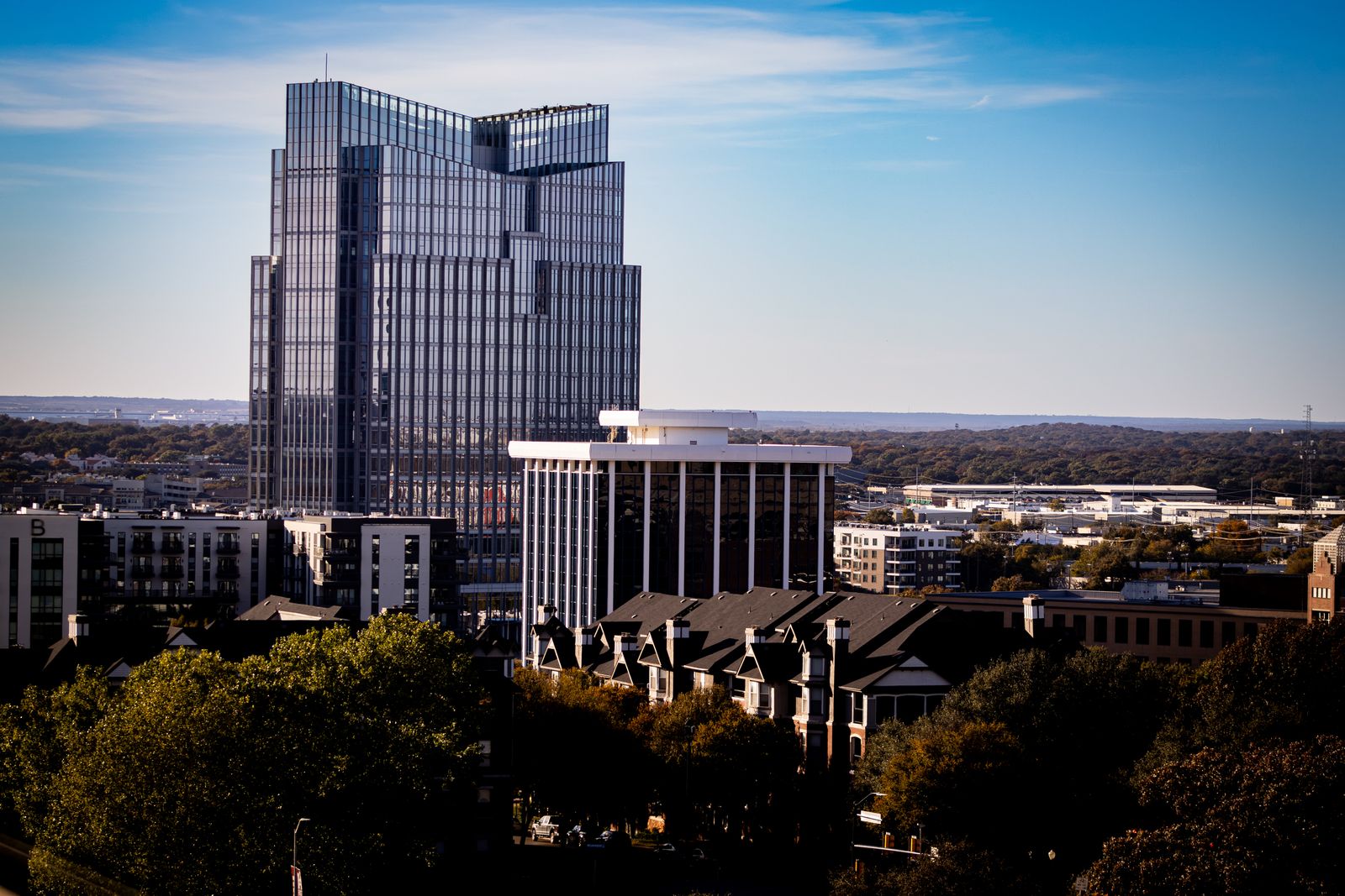 Fort Worth Texas skyline - Fort Worth SEO services for local businesses by Websza